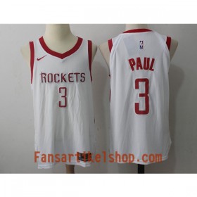 NBA Houston Rockets Trikot Chris Paul 3 Nike 2017-18 Weiß Swingman - Herren